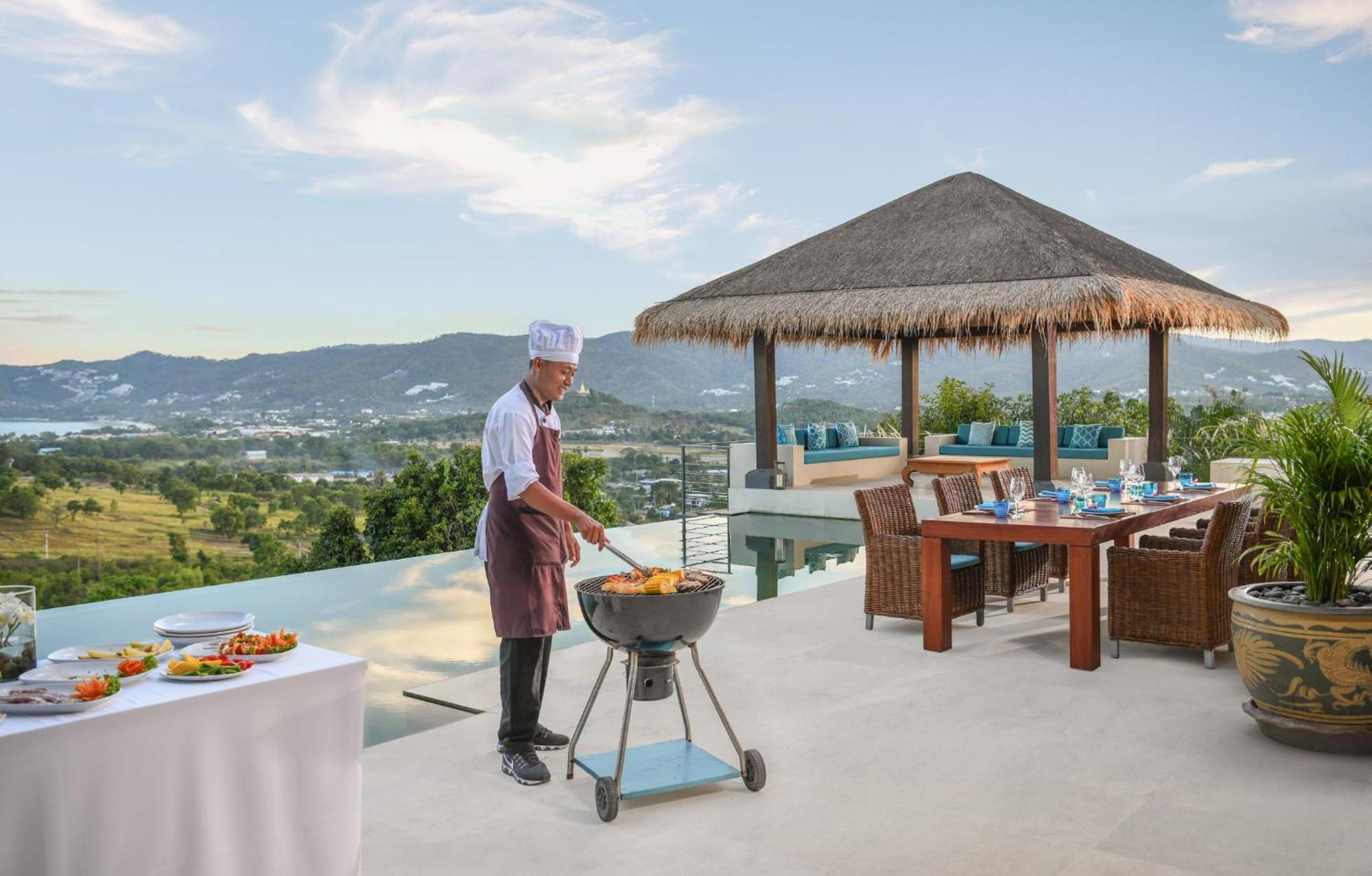 Baan Kimsacheva - Seaview Private Villa Choeng Mon Zewnętrze zdjęcie