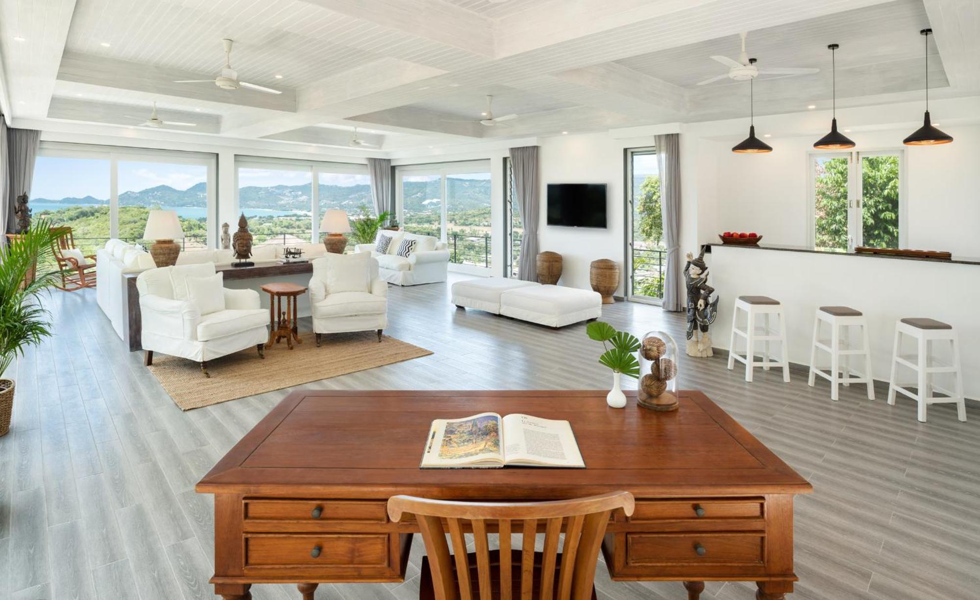 Baan Kimsacheva - Seaview Private Villa Choeng Mon Zewnętrze zdjęcie